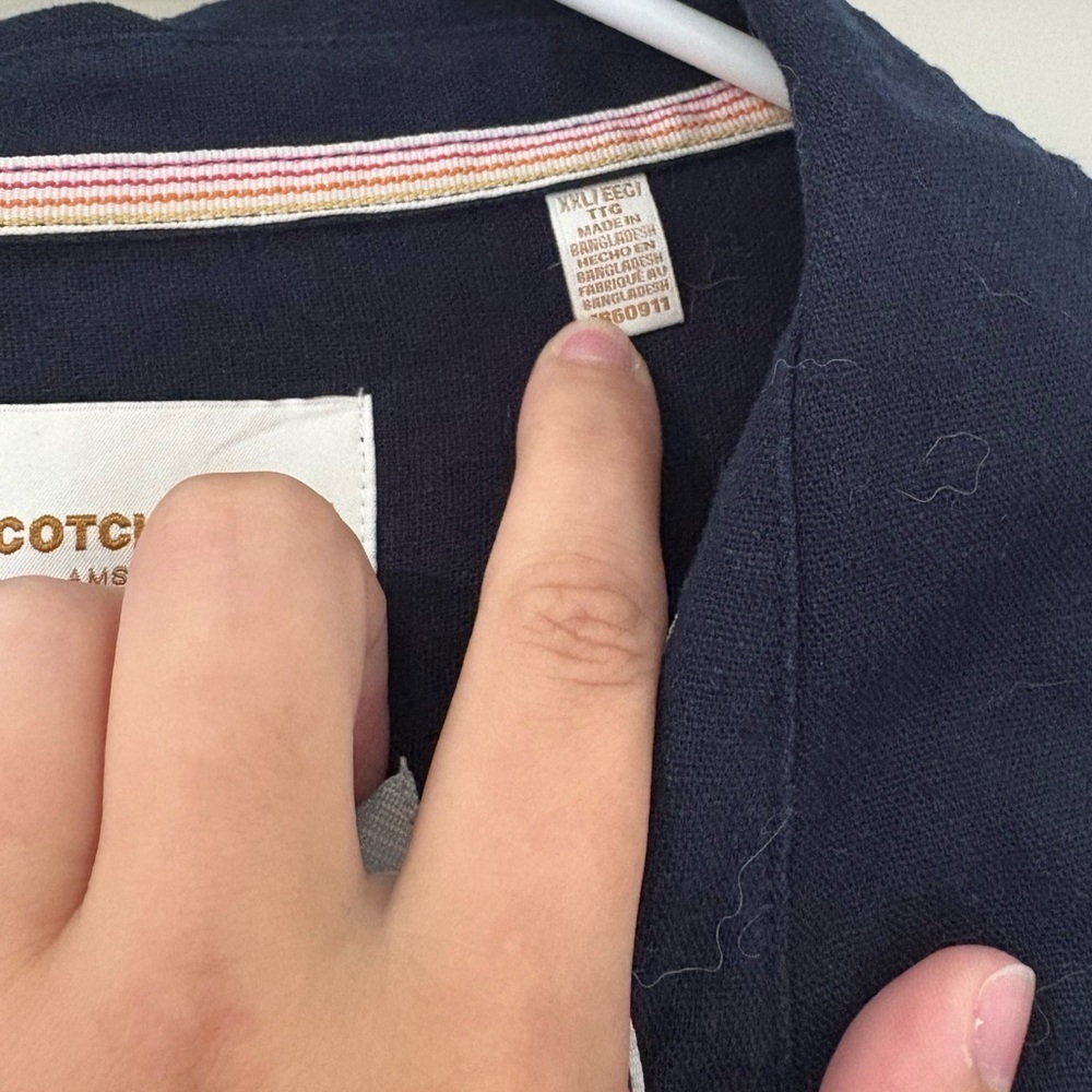 Linen Button-Up Shirt - Picture 8 of 10